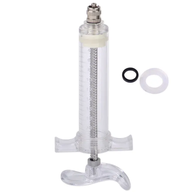 20ml Reusable Veterinary Syringe Injection fit for Livestock Supplies Steel Nm