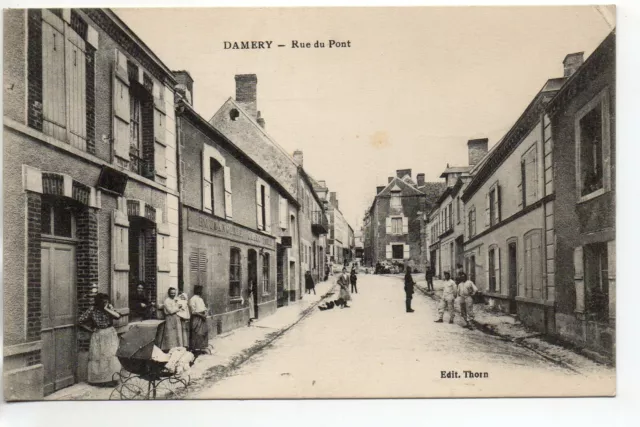 DAMERY - Marne - CPA 51 - la rue du pont
