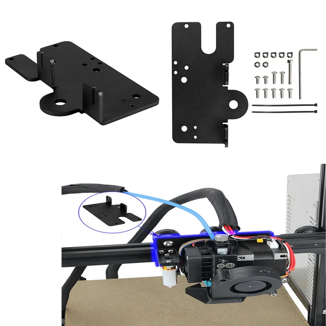 Direct Drive Extruder Plate for E3D Hemera Ender-3/V2/CR-10/10S 3D Printer Kit