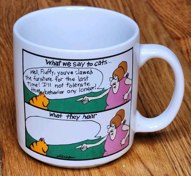 Tasse Drôle Freud – « Quand Tu Dis Une Chose Mais Que Tu Penses Le Contraire » 10 Oz