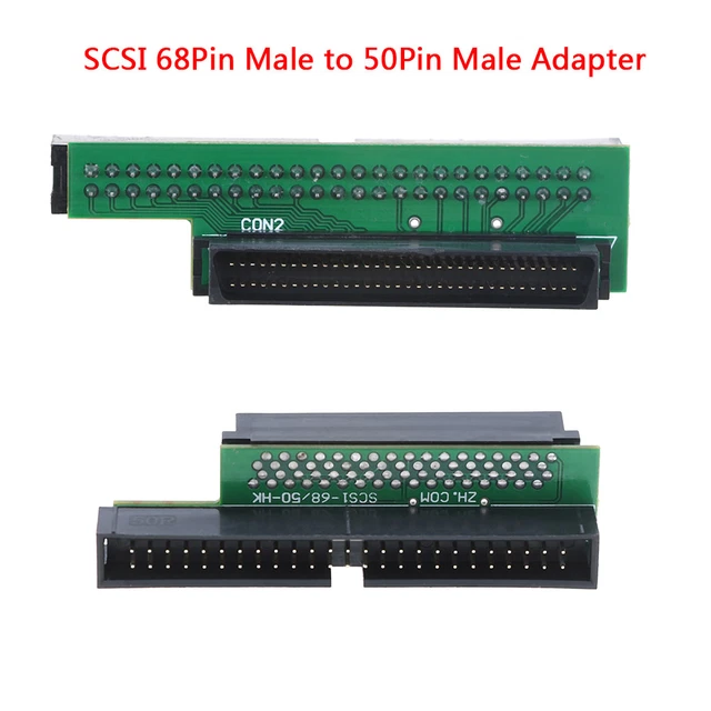 SCSI 68 PIN 68pin male to 50 pin 50pin male adapter converter 22.93