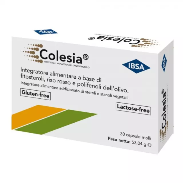 Colesia Integratore per il controllo del Colesterolo 30/60 Softgel