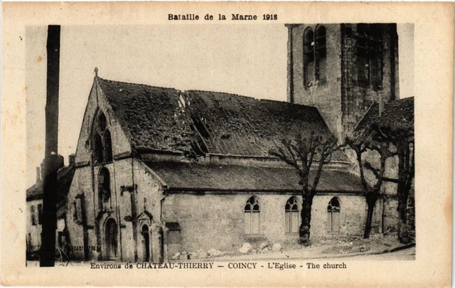 CPA MILITAIRE Bataille de la Marne, Env. de Chateau-Thierry, Coincy (316813)