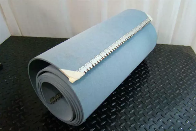 Ammeraal Beltech Inc. Blue Conveyor Belt 10' 1.5" x 22"  SS Staple Lace 157258