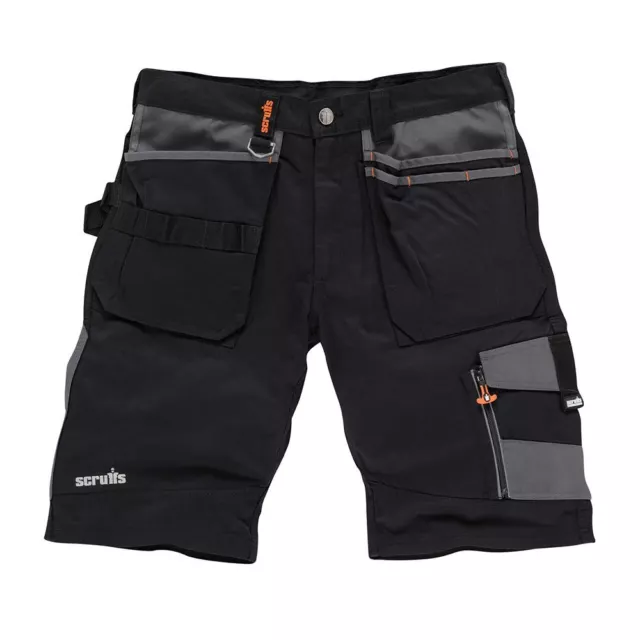 Scruffs - Trade Short Black - 30" W