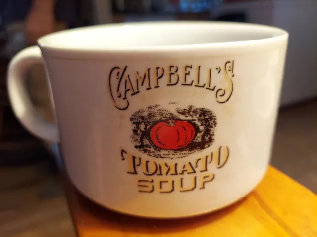 Vintage Campbell's Tomato Soup Cup 1994 Porcelain Mug, Bowl (by Westwood)