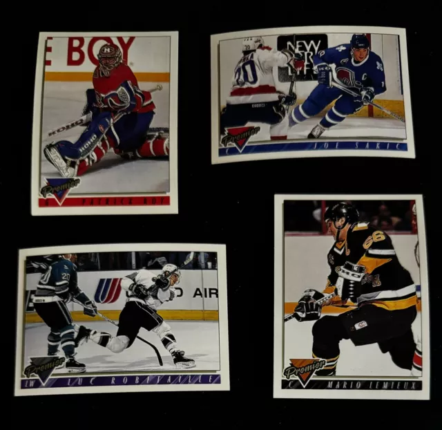 Topps Premier 1993-94 Series 1 Hockey Complete Set  1-264