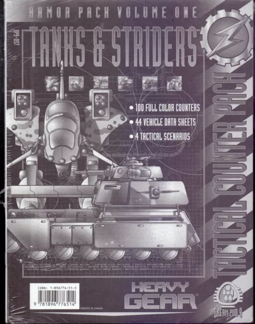 Jdr Rpg Jeu De Role /  Heavy Gear Tanks & Striders