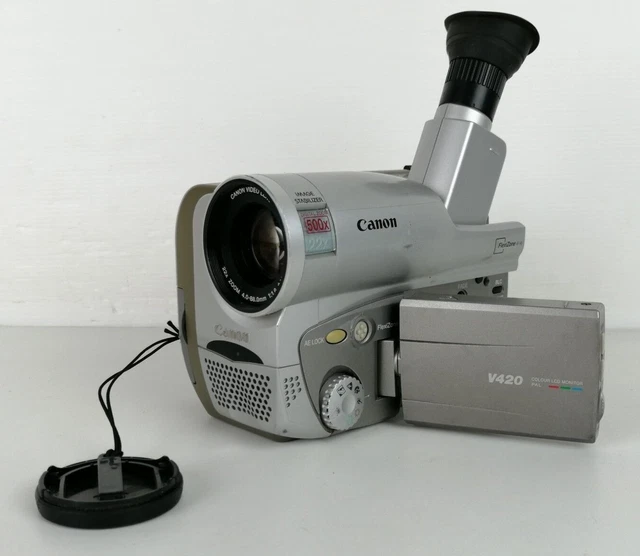 Canon V-420 - Videocámara - No Es Original Funciona - Sin Accesorios