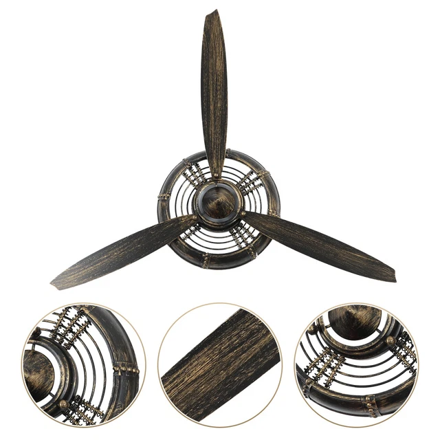 Hélice de metal para avión decoración de pared hélice aviación avión figura pared