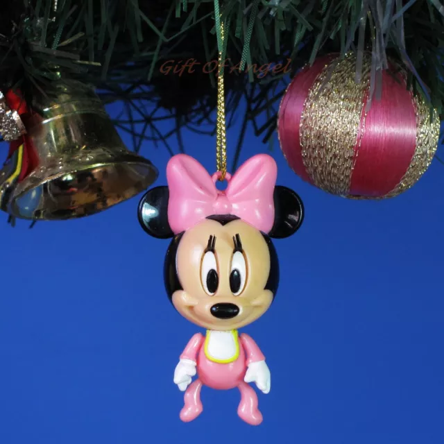 *A243 Decoration Ornament Home Decor Xmas Tree Disney Mickey Minnie Mouse Baby