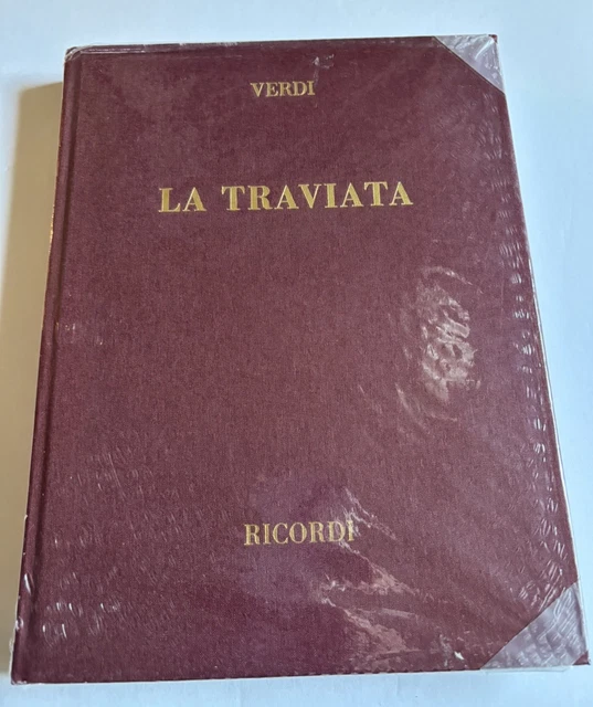 RICORDI Verdi La Traviata フルスコア　絶版　輸入　楽譜 La Traviata: Vocal Score (Ricordi Opera Vocal Score
