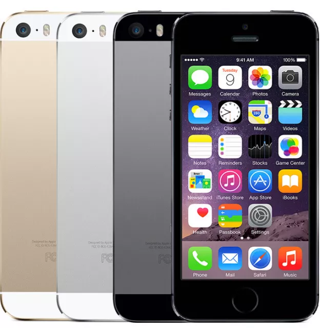 Smartphone Apple iPhone 5S 16GB 32GB 64GB (Desbloqueado) - Todos los Colores -