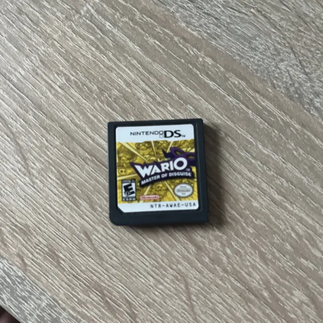 Wario Master of Disguise Nintendo DS Cart Only