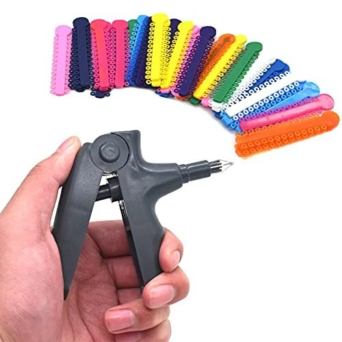 Dental Orthodontic Ligature Ties Multi-color 1040pcs and Orthodontic...