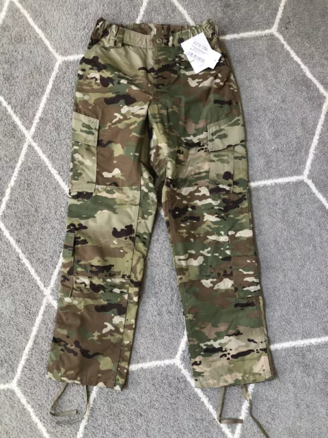 USGI US Army Flame Resistant Multicam OCP Combat Pants Trousers 28-31 Waist Long