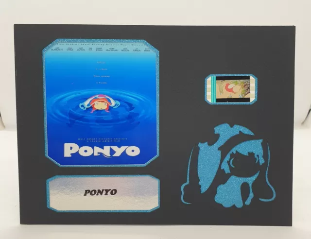 PONYO Originals 35mm GHIBLI FILM CELL Deco Collector