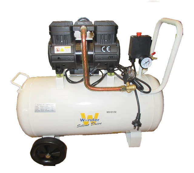 WONDER 1.8HP 1.4KW Oil Less Quiet Air Compressor 5 CFM 140L/min 29L
