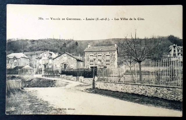 Vallee De Chevreuse 48 Lozere Cpa France Postcard 9003