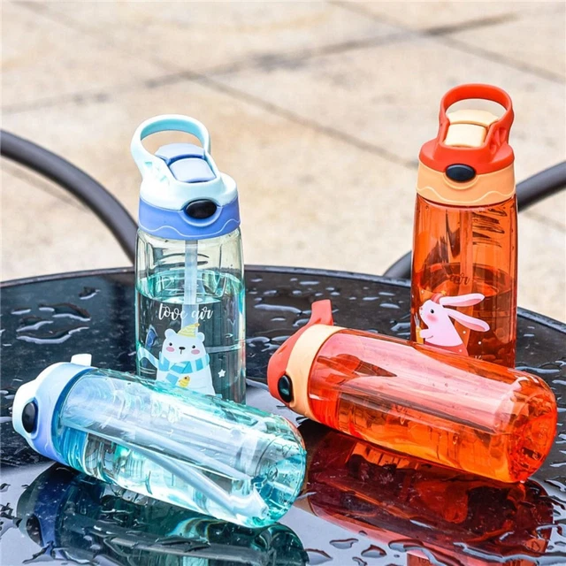 Kindertasse Wasserflaschen Kind Wasser Schluckbecher Kinder Strohflasche