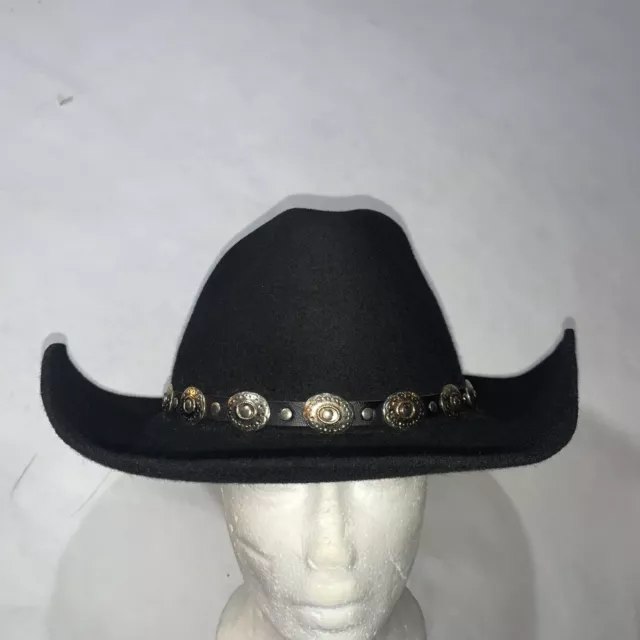 Stetson Regular Oval Dice Wool Felt Hat - Black
