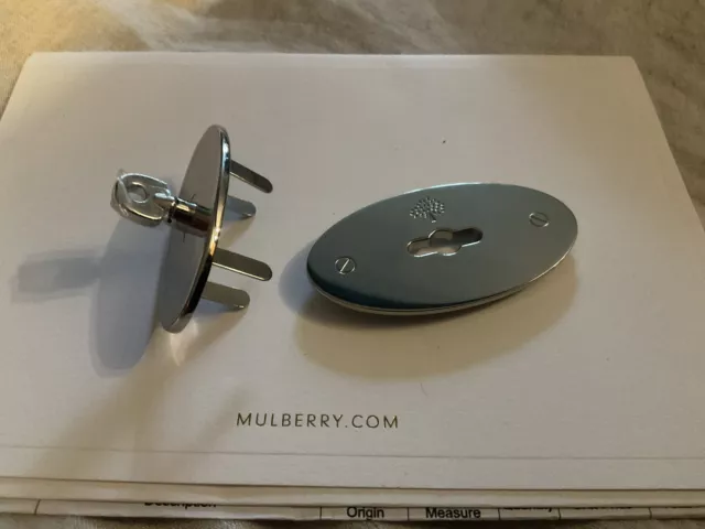 Mulberry Bayswater Bag Plaque And Turn Lock Postman’s Replacement Set Alexa