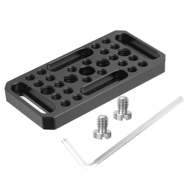 Cámara Easy Plate Negro Ligero Placa de Expansión Portátil Accesorio para Cámara