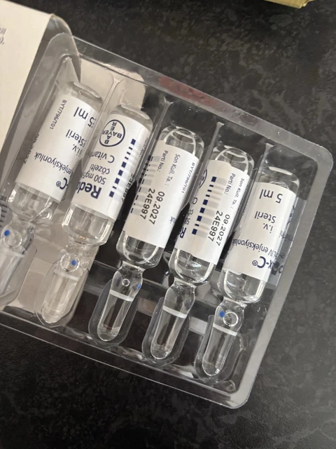 VITAMIN C VIALS £16.32 - PicClick UK