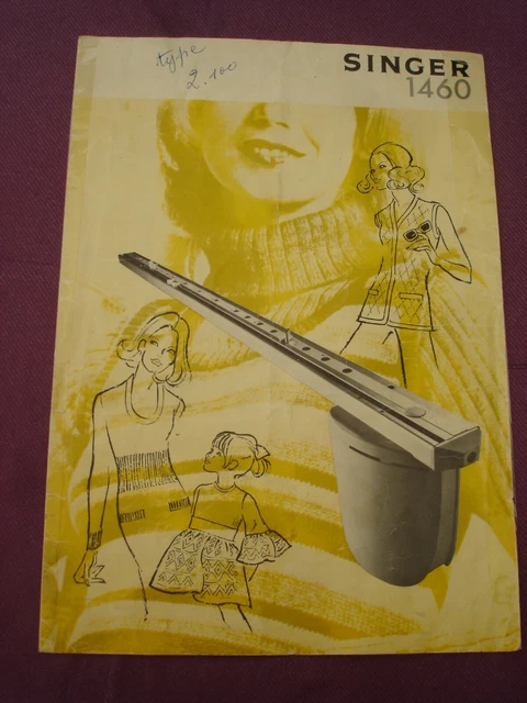 Notice D'installation Moteur Servo Tricot Singer Phildar Superba 1480/1490 - Neuf - Marque SIT - France