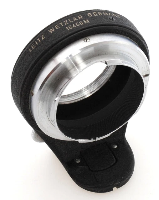 Adaptador de montaje de lente Leica Leitz Wetzlar Alemania 16466M OUBIO