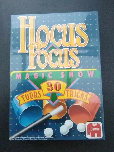 Gioco Da Tavolo - Hocus Pocus Magic Show - 30 Trucchi - Jumbo 1989