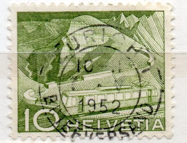 SVIZZERA - SCHWEIZ - HELVETIA - LOTTO di 8 francobolli usati