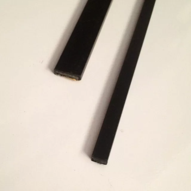 Intumescent Fire Door Strip Seals 10mm & 20mm - Single Door Set - Black