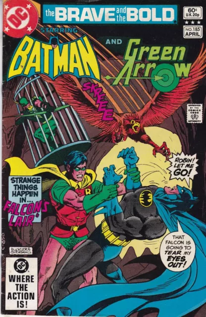 Dc Comic Brave And The Bold Vol. 1 #185 April 1982 Fast P&P Same Day Dispatch