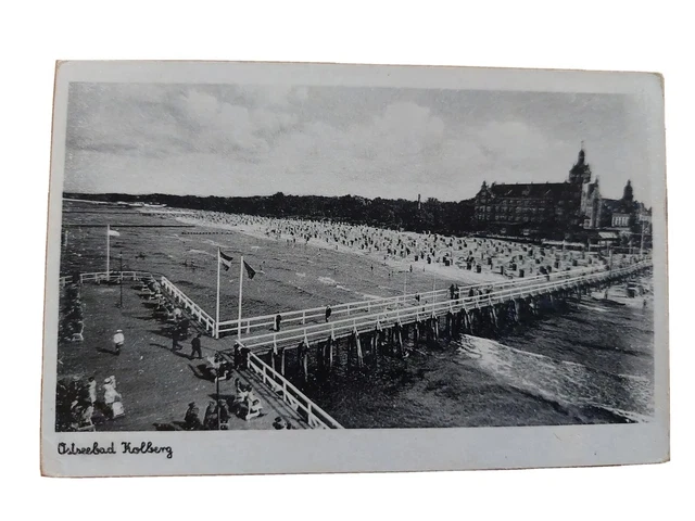 Alte Ak Ostseebad Kolberg,  vor 1945, nicht gelaufen