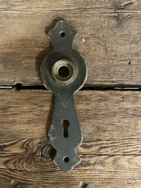Antique/Vintage Ornate Back Plate, Victorian, Art Deco, Door Hardware