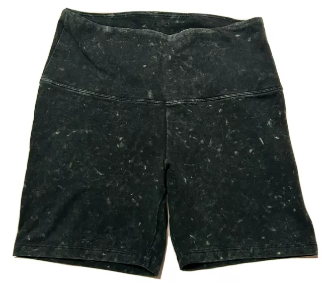 Victoria's Secret PINK Washed Out Black Biker Shorts-Size S