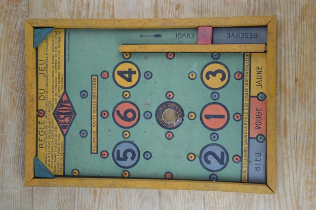 Jeu de billes vintage - France