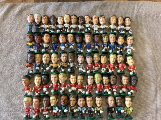 65 Corinthian Football Figures.   (Free Postage)