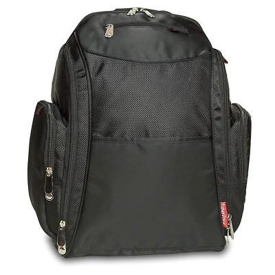 Fisher Price Backpack Diaper Bag - Fastfinder Black