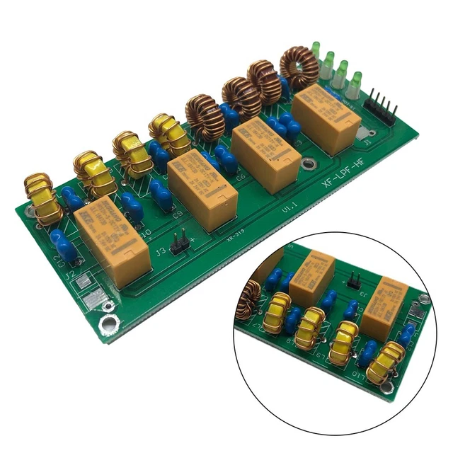 Kurzwellen LPF 100W 35MHz 30MHz für Kurzwellenradios einfach in der Handhabung