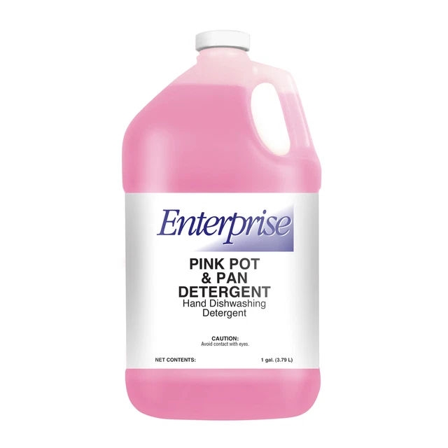 US Chemical Enterprise Pink Pot and Pan Liquid Detergent, 1 Gallon - 4 per case.