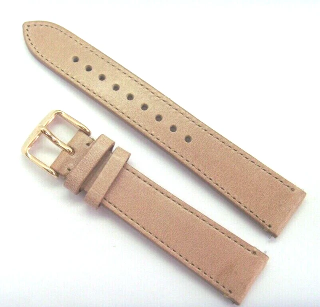 Bracelet De Montre En Cuir FOSSIL ES4046 Marron 18mm - Neuf Avec étiquettes Pour Braun