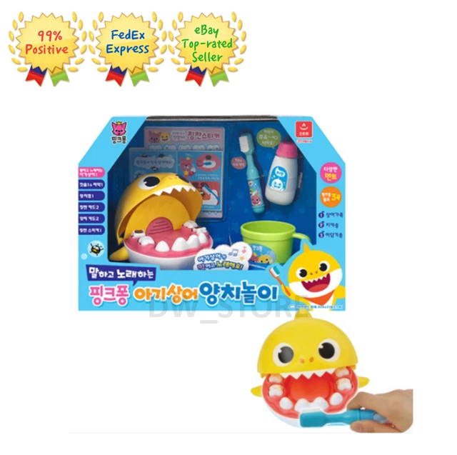 PINKFONG BABY SHARK Brushing Teeth Talking and Singing Toy Korea
