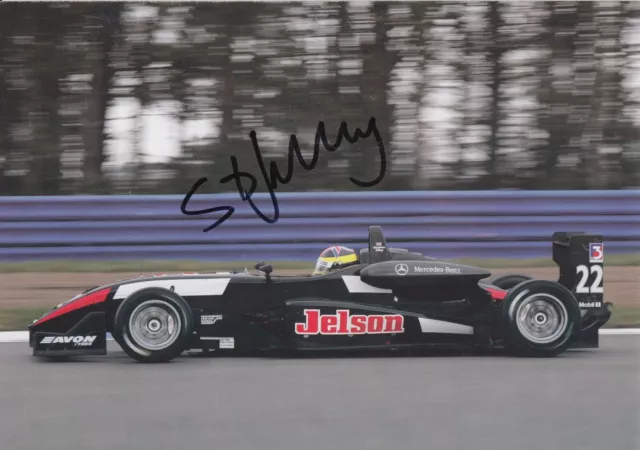 Stephen Jelley Hand Signed Promo Card - F1 Autograph.