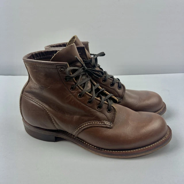 RED WING 100TH Anniversary Moc Toe Boots Size 11D (Soft Toe 