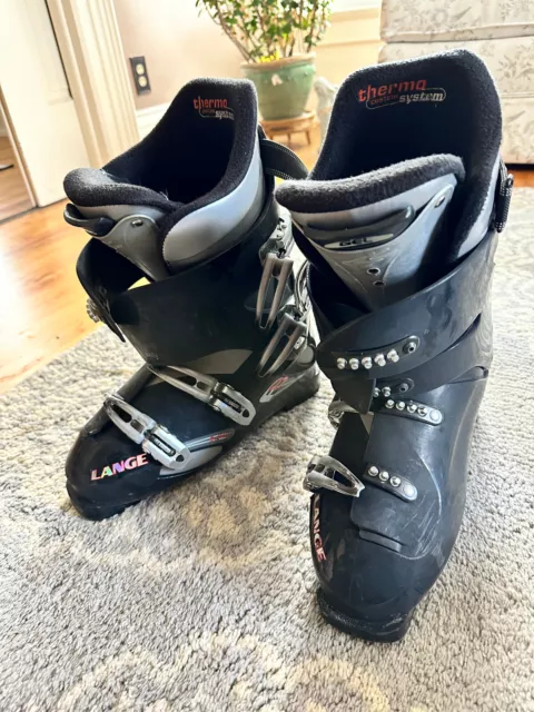 Ski Boots Downhill Lange  sft black 329mm Mens Size 10.5 Mondo 28.5