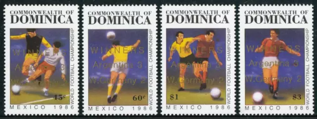 DEP6 Dominica No 948/51 1986 MNH