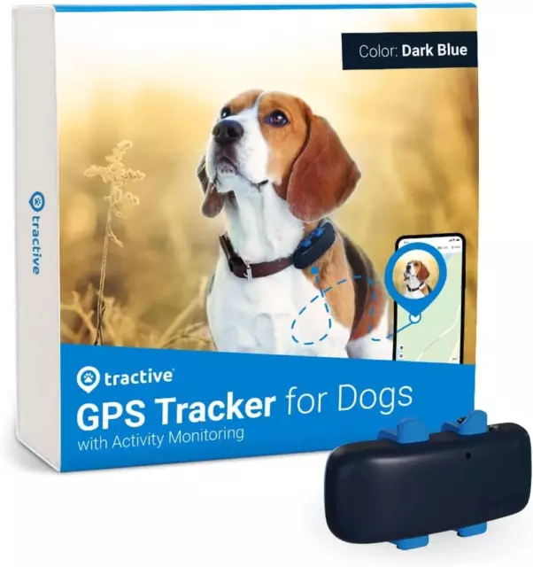 GPS Pet Tracker for Dogs - Waterproof, GPS Location & Smart Activity Tracker, Un