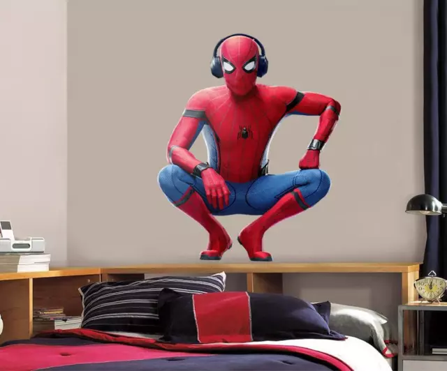 Spider Man Wall Sticker Decal DIY Art Mural Marvel Super Hero WC14